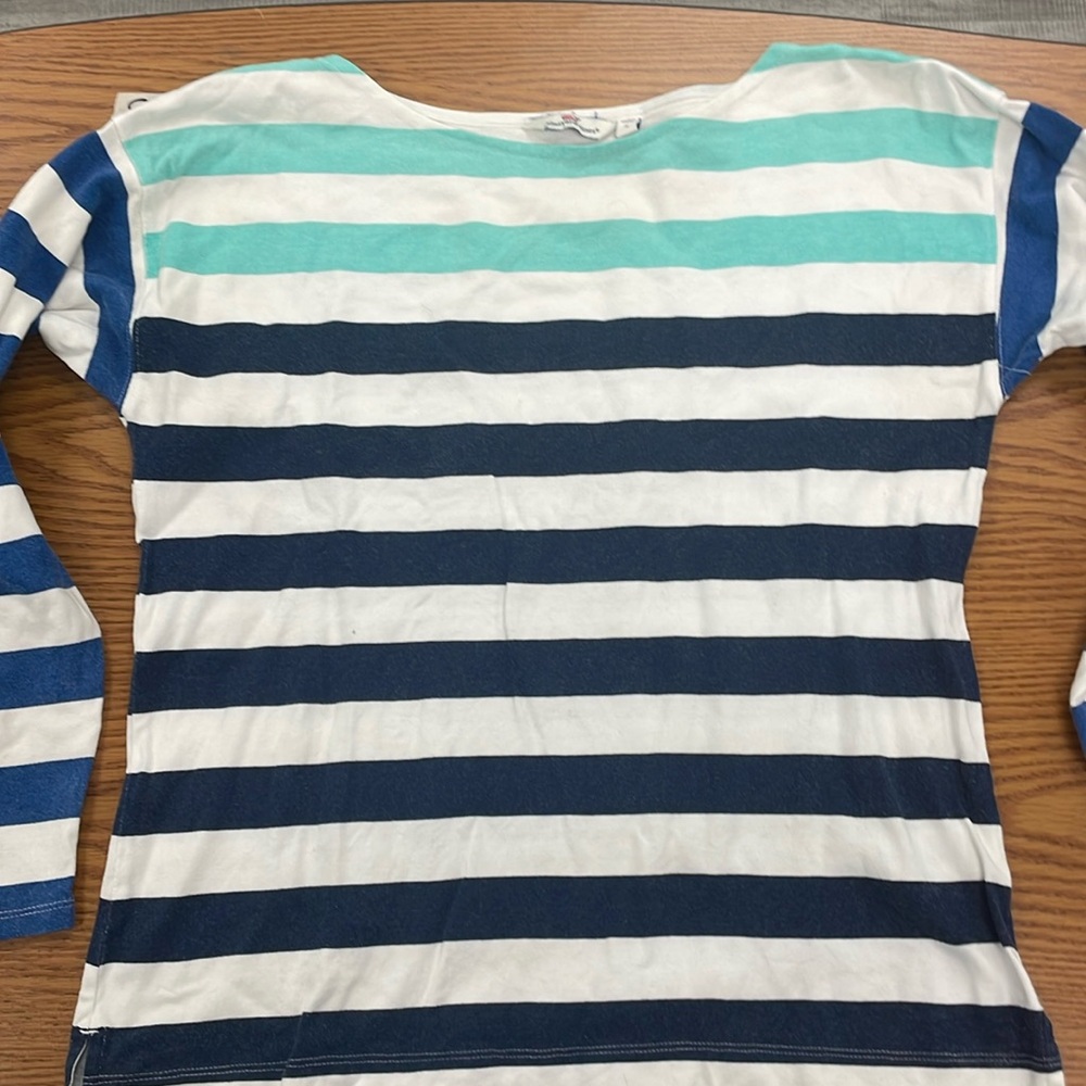 Vineyard Vines 🐳 Long Sleeve Striped Tee
